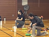 6月21日（日）13:00～　北部体育館にて　三世代交流カローリング大会を開催しました。